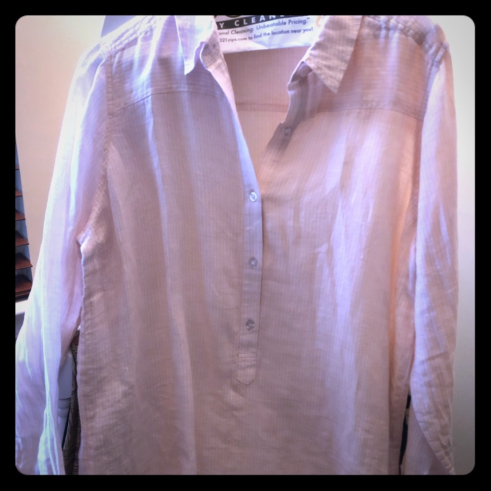 Lucky brand lightweight button down tunic